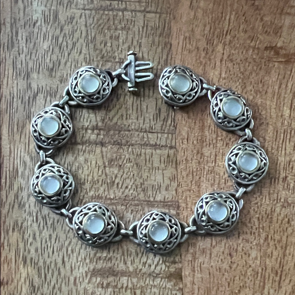 Charles Krypell 18k And Sterling Silver .925 Bracelet